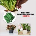 Plant Growth Fertilizer Sticks, 50 Sticks (2 x 25)