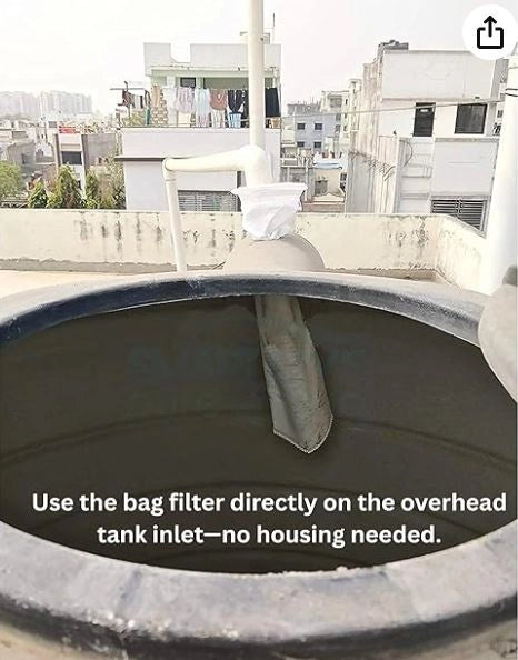 Water Tank Inlet Filter for Borewell Water, Pack of 2