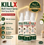Killx Multi Insect Spray, 3 x 50 ml Bottles